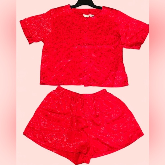 VINTAGE VICTORIAS SECRET GOLD LABEL PAJAMA SET - Picture 4 of 6